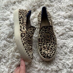 Rothy’s Leopard Print Slip Ons‎